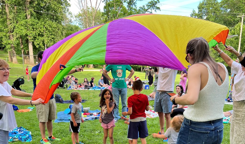 Shabbat in the park! - Philly J